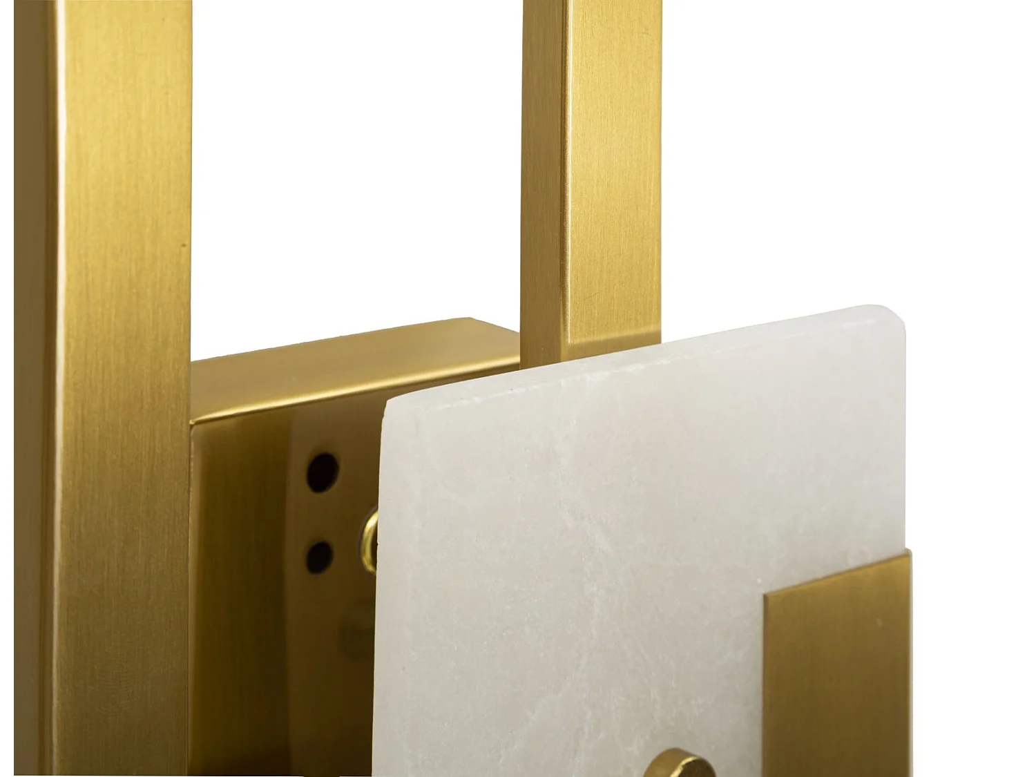 Applique Murale Design en Verre "Cube" 33cm Or