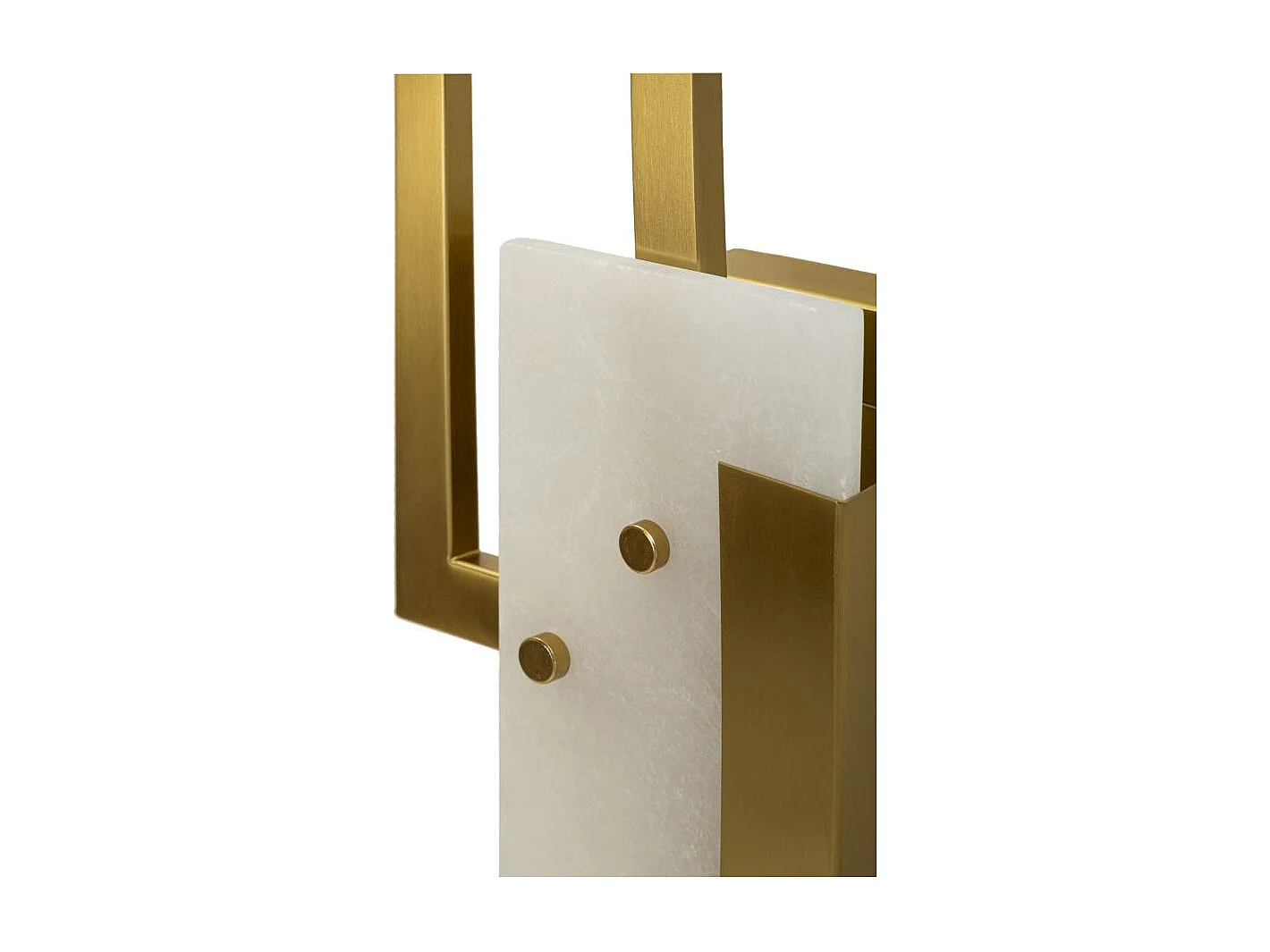 Applique Murale Design en Verre "Cube" 33cm Or