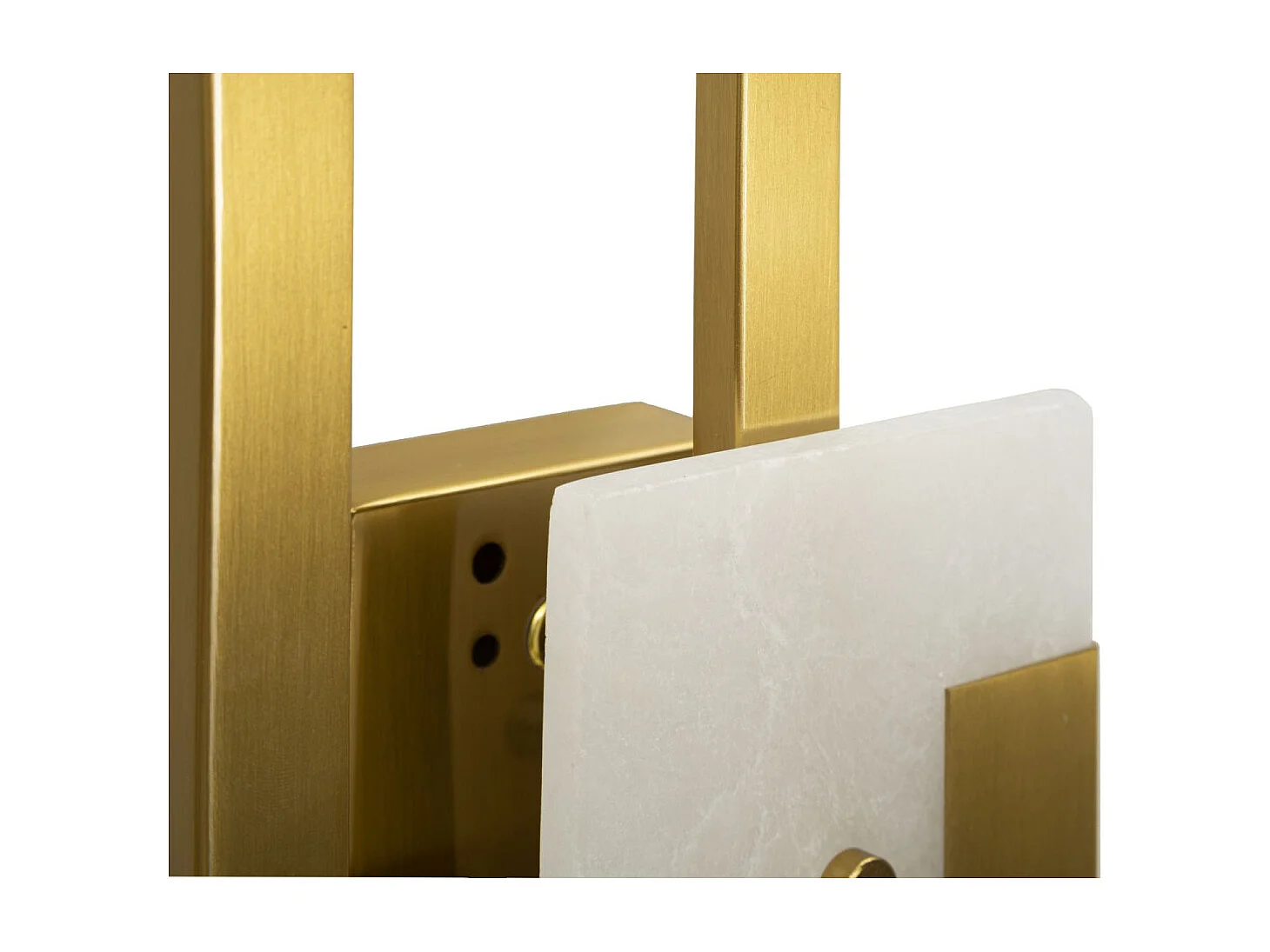 Applique Murale Design en Verre "Cube" 33cm Or