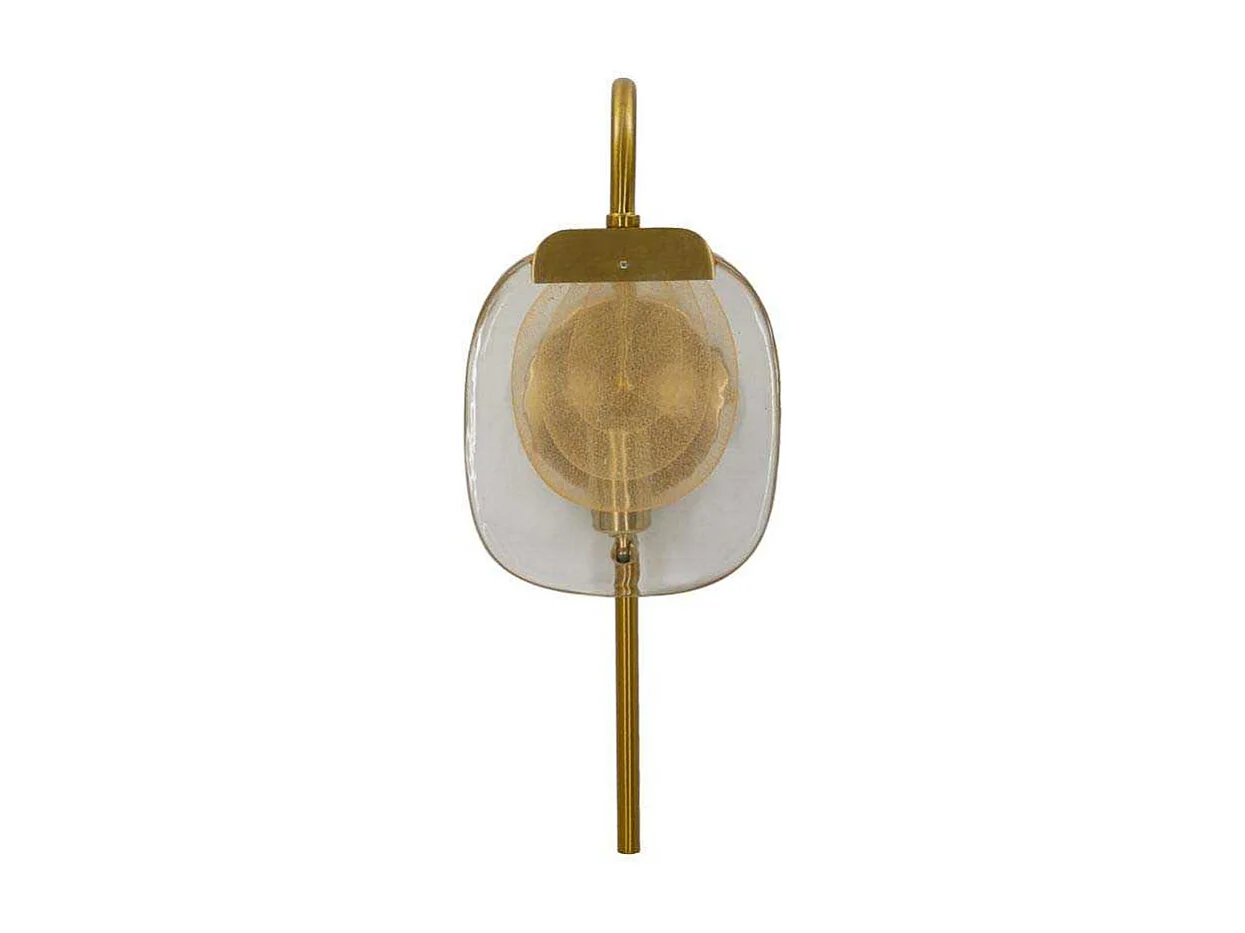 Applique Murale en Verre "Softy" 38cm Or