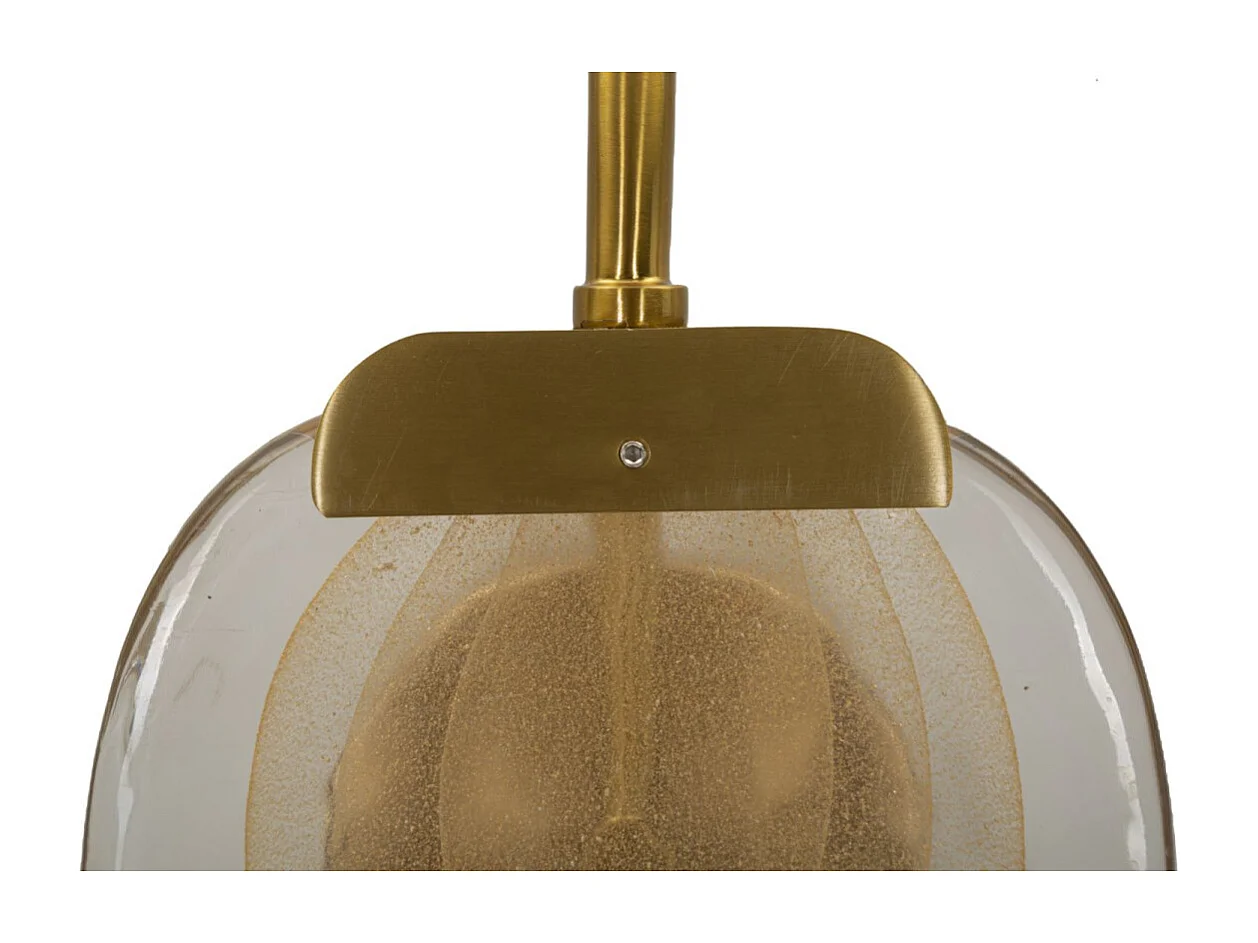 Applique Murale en Verre "Softy" 38cm Or