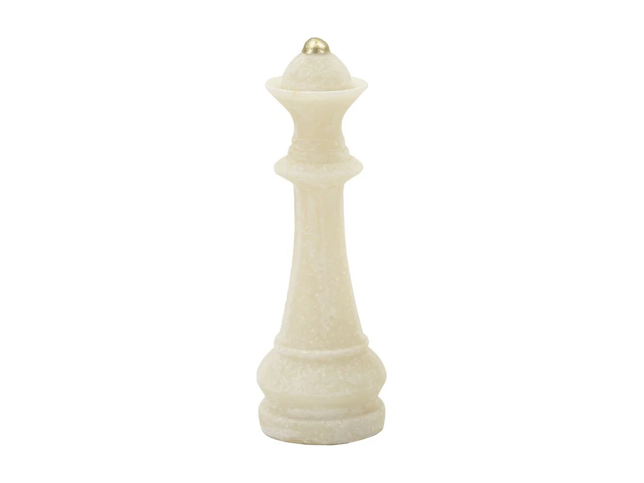 Lot de 8 Pièces d'Échec "Quarzy" 16cm Blanc