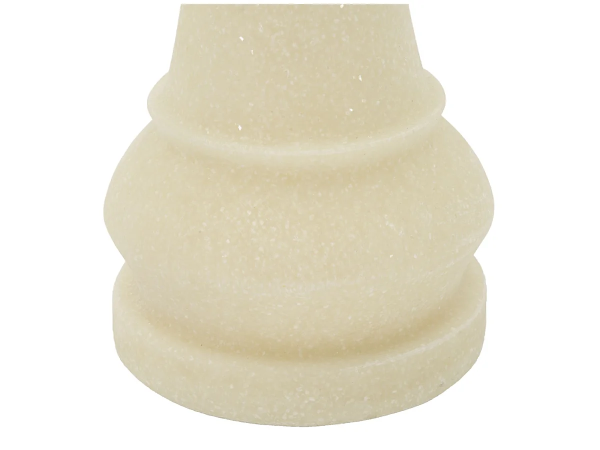 Re degli scacchi in resina beige e dorato Ø cm 13x41