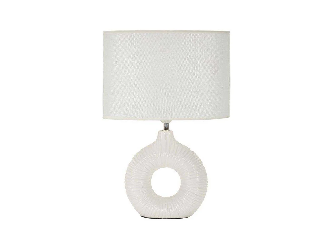 Lampe à poser en céramique Seta 28.5 x 15 x 43 cm