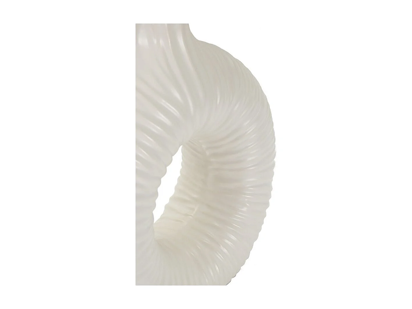 Lampe à Poser en Céramique "Seta" 43cm Blanc