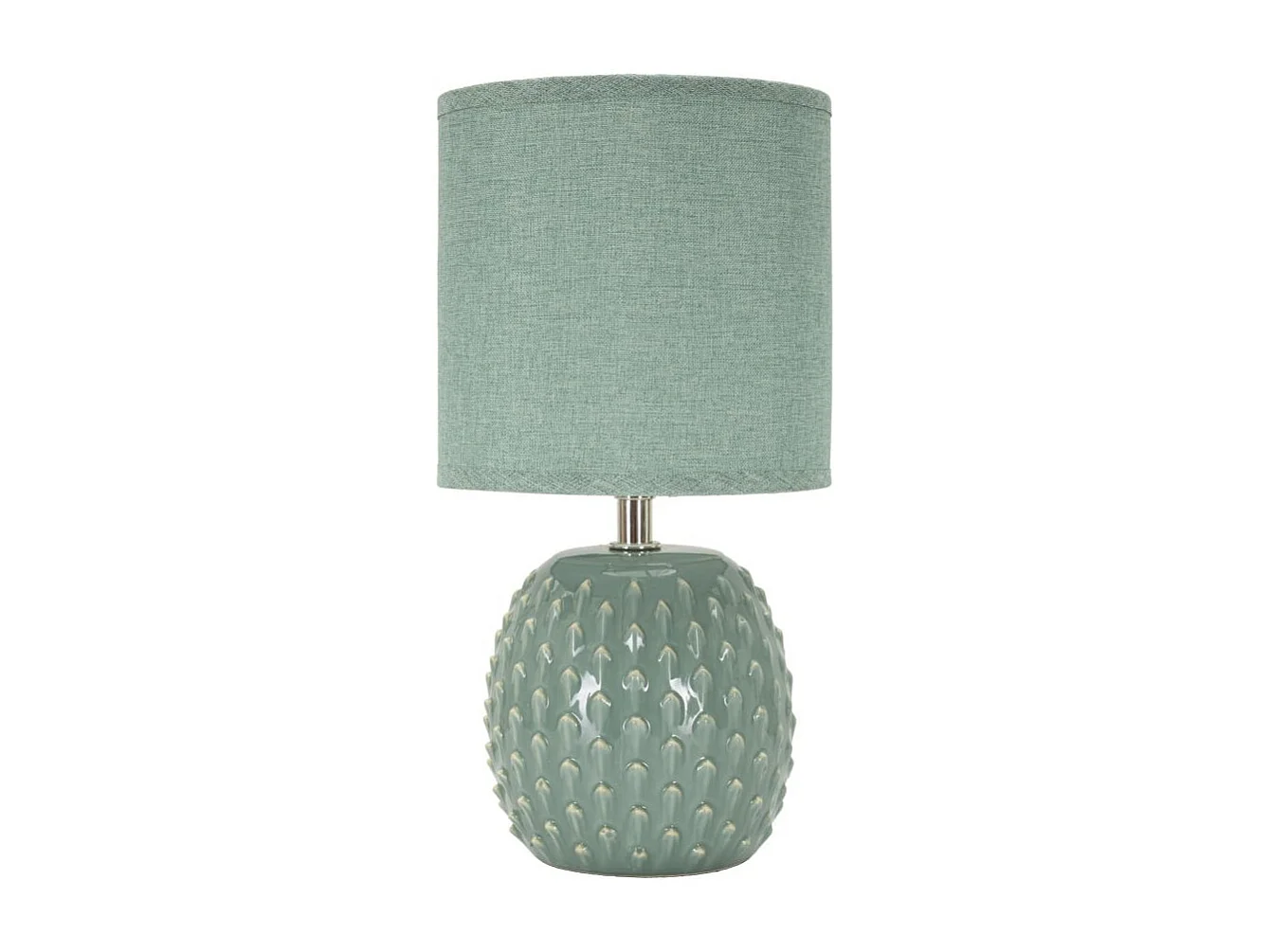 Lampe à Poser en Céramique "Pontus" 27cm Turquoise