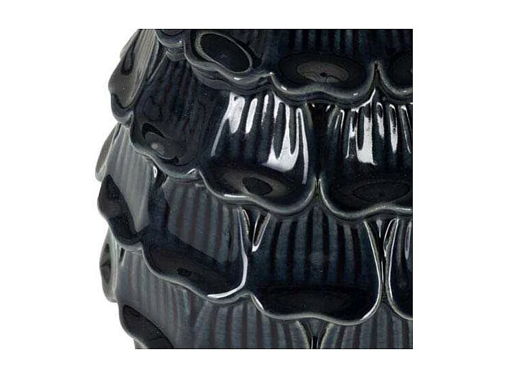 Lampe à Poser en Céramique "Pigny" 30cm Bleu