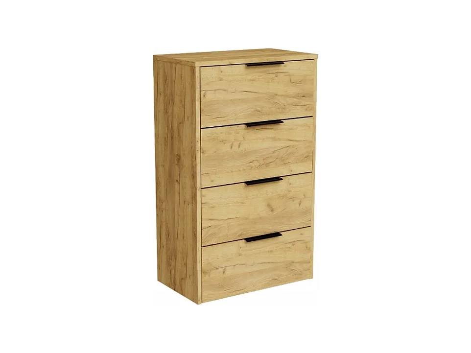 Armoire à Chaussures Chêne Doré Craft Commode Moderne pour Entrée Étagère à Chaussures