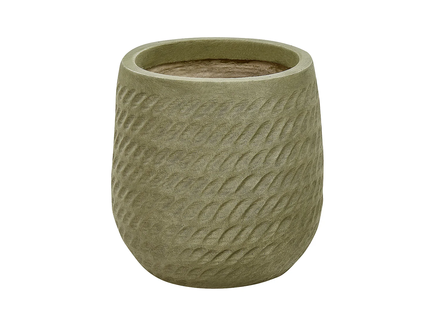 Cache-pot LIVADIA 19 cm Vert olive
