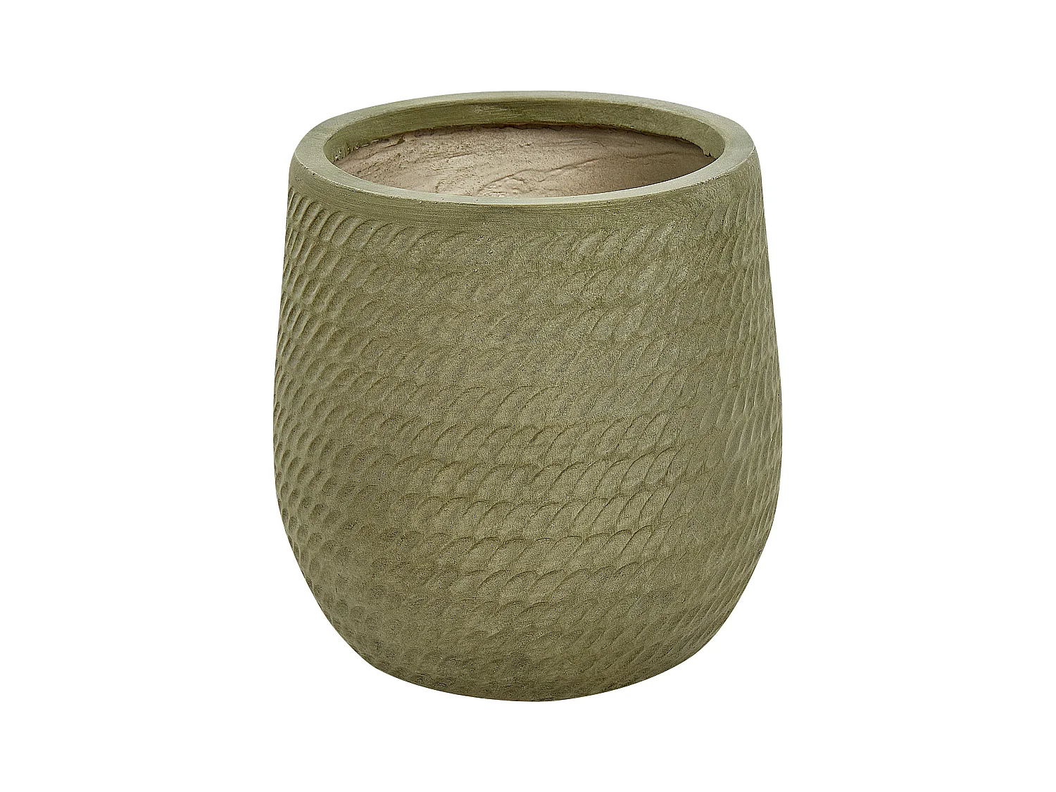 Cache-pot LIVADIA 27 cm Vert olive