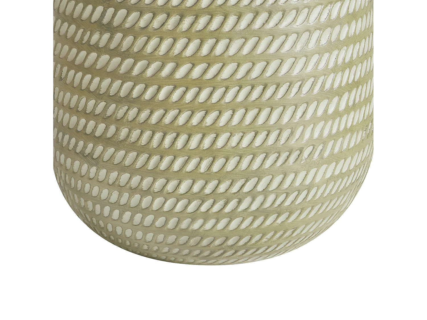 Cache-pot LIVADIA 27 cm Vert olive