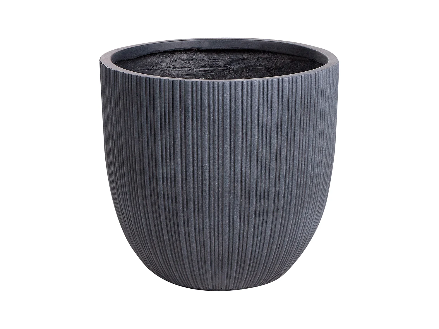 Cache-pot FRAXINUS 42 cm Gris graphite