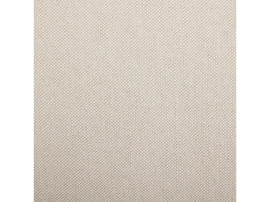 Habitat - Canapé d'angle gauche déhoussable en coton et lin garni de plumes - Sable blanc - Ginosa