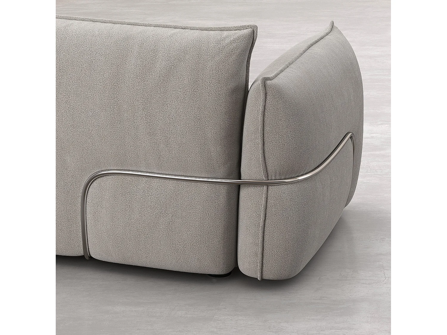 Habitat - Canapé d'angle droit en tissu - Gris perle - Design by Morten Georgsen - Celeste