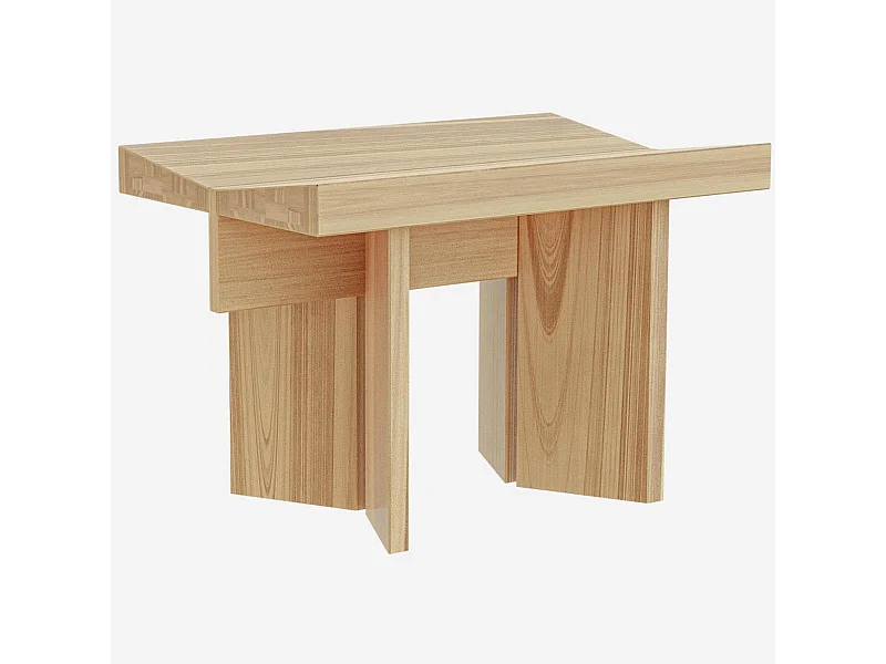 Habitat - Banc en chêne - 70 cm - Archie