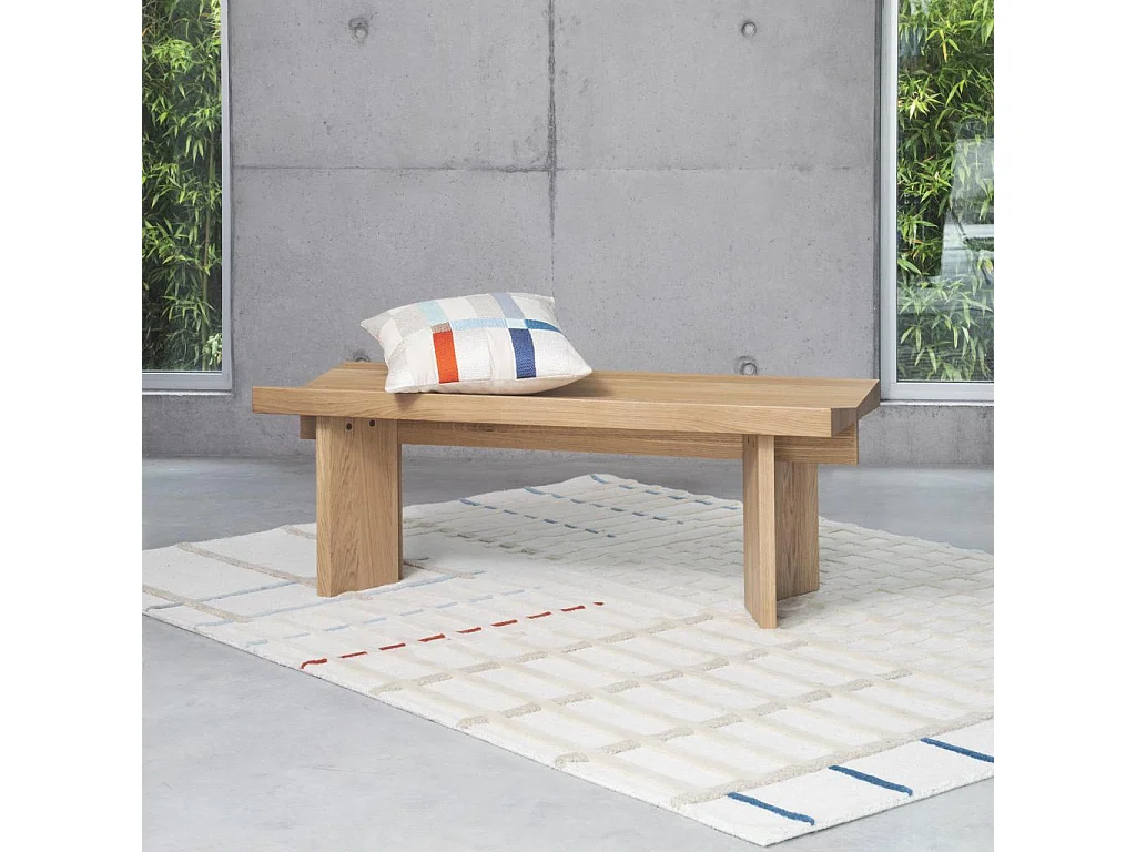 Habitat - Banc en chêne - 130 cm - Archie