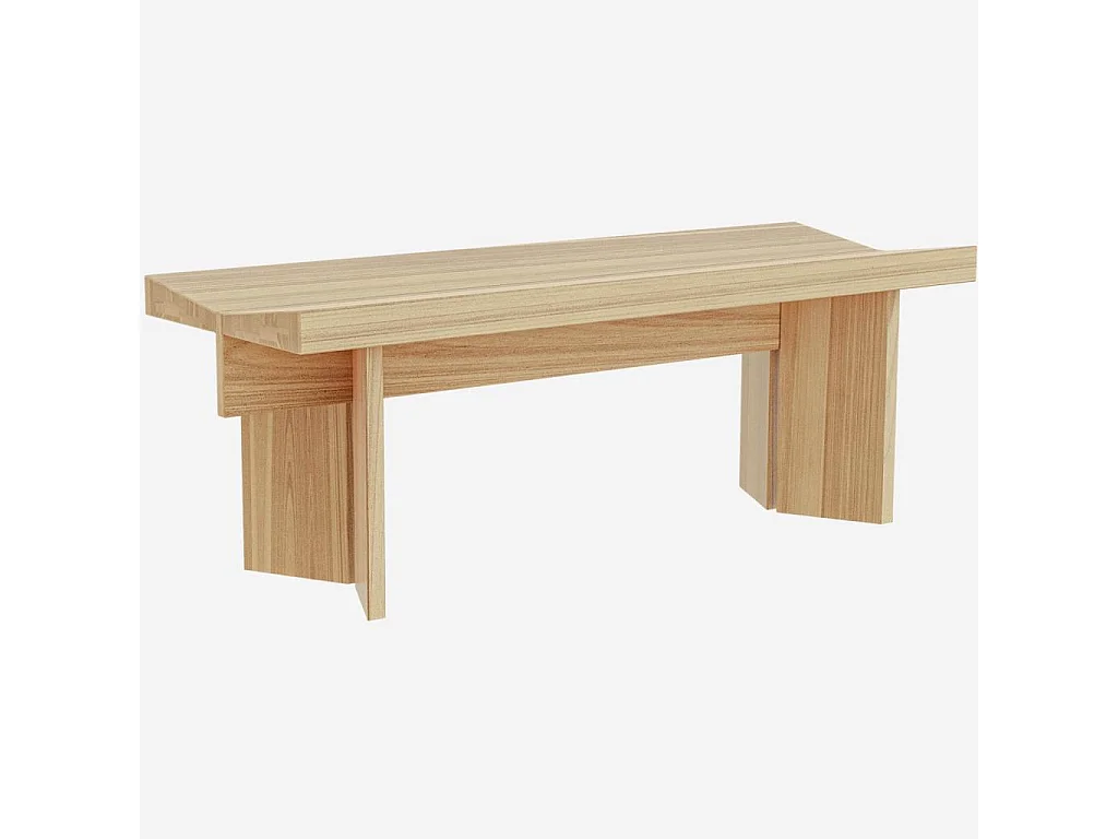 Habitat - Banc en chêne - 130 cm - Archie