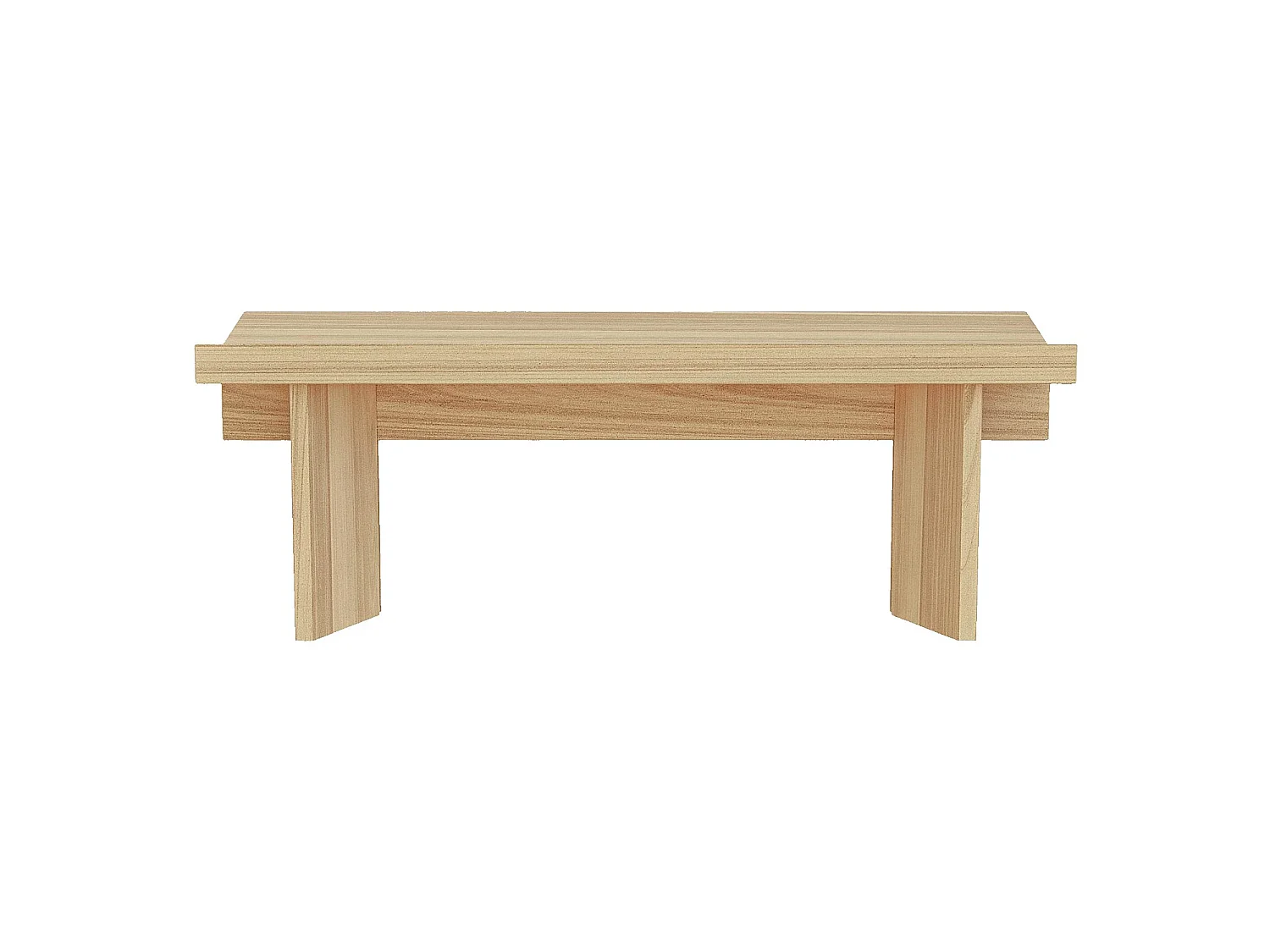 Habitat - Banc en chêne - 130 cm - Archie