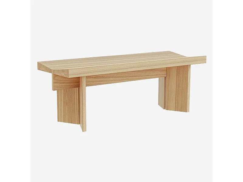 Habitat - Banc en chêne - 130 cm - Archie