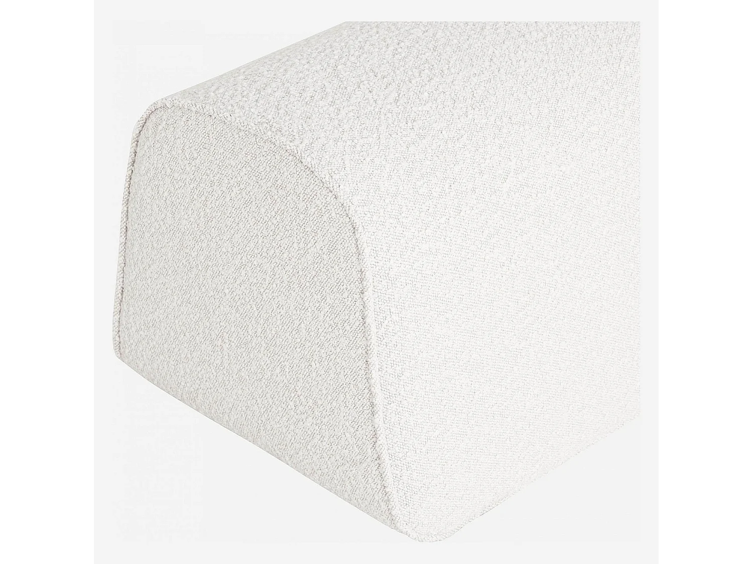 Habitat - Banc de lit en tissu - Blanc - Design by Marie Matsuura - Colline