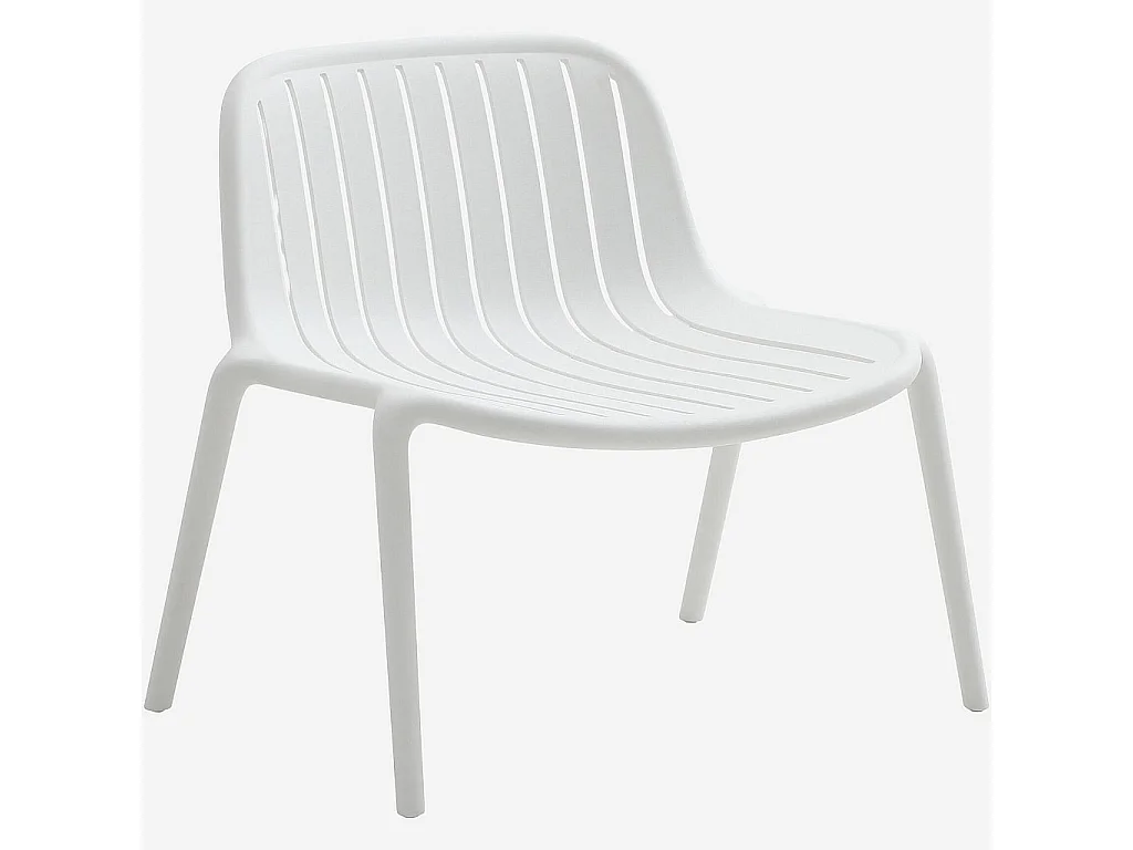 Habitat - Fauteuil de jardin en polypropylène - Blanc opalin - Arzon