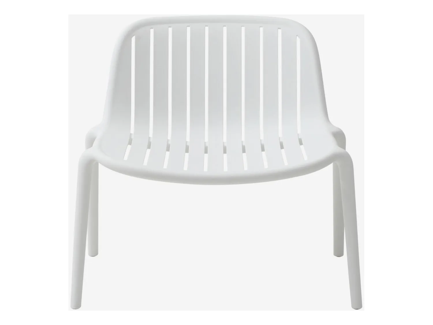 Habitat - Fauteuil de jardin en polypropylène - Blanc opalin - Arzon