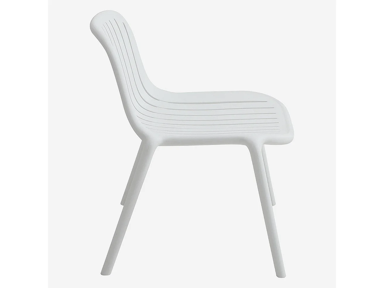 Habitat - Fauteuil de jardin en polypropylène - Blanc opalin - Arzon