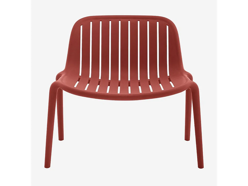 Habitat - Fauteuil de jardin en polypropylène - Rouge parme - Arzon