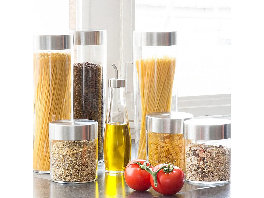 Habitat - Bocal à épices en acrylique et acier - Store