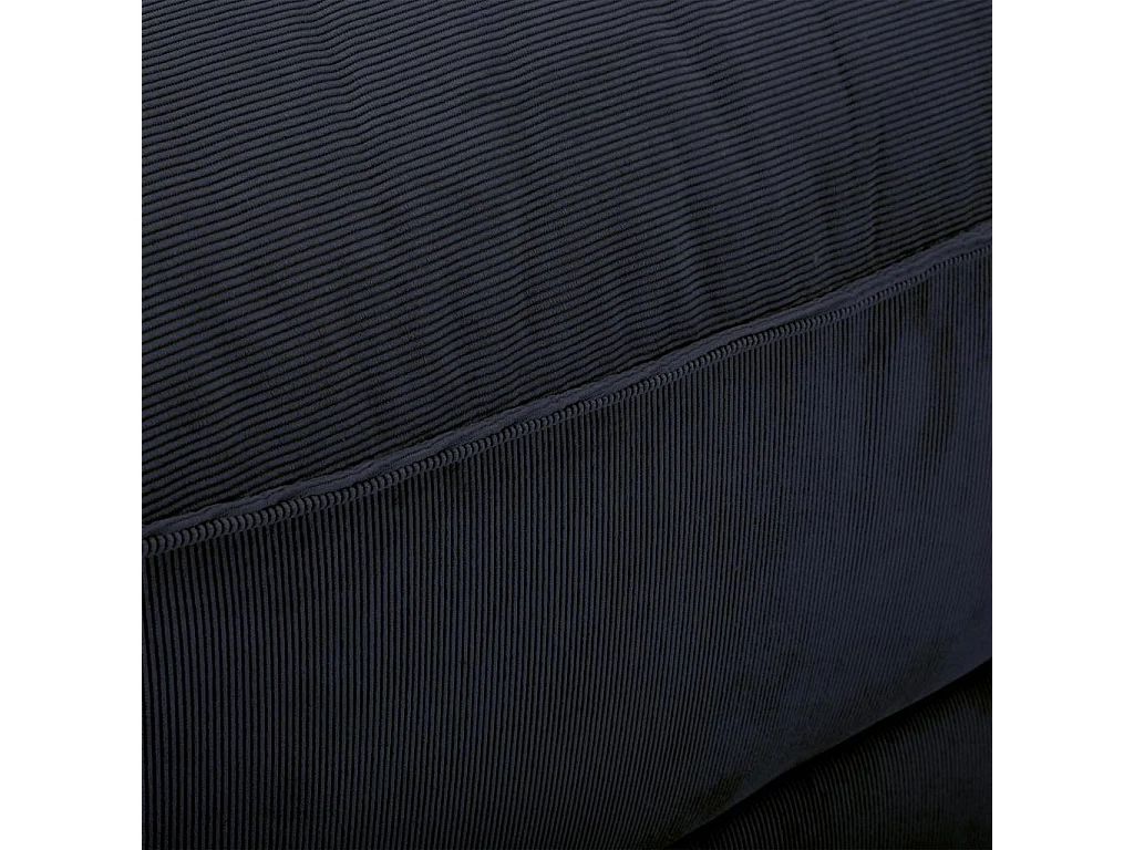 Habitat - Repose-pieds en tissu - Bleu marine - Vesta