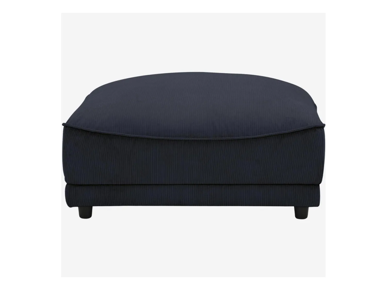 Habitat - Repose-pieds en tissu - Bleu marine - Vesta