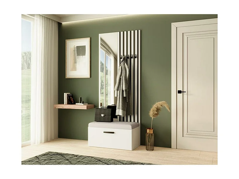 GARDEROBE Margaret II 81/203/43 avec lamelles et miroir