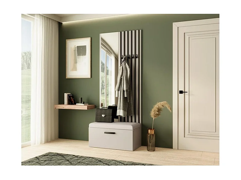GARDEROBE Margaret II 81/203/43 avec lamelles et miroir