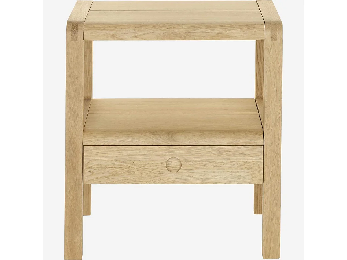 Habitat - Table de chevet en chêne - Naturel - Design by Simon Pengelly - Radus
