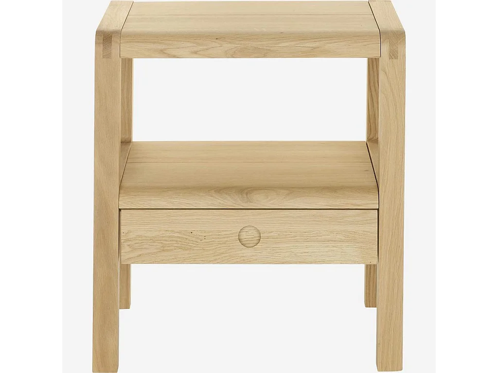 Habitat - Table de chevet en chêne - Naturel - Design by Simon Pengelly - Radus