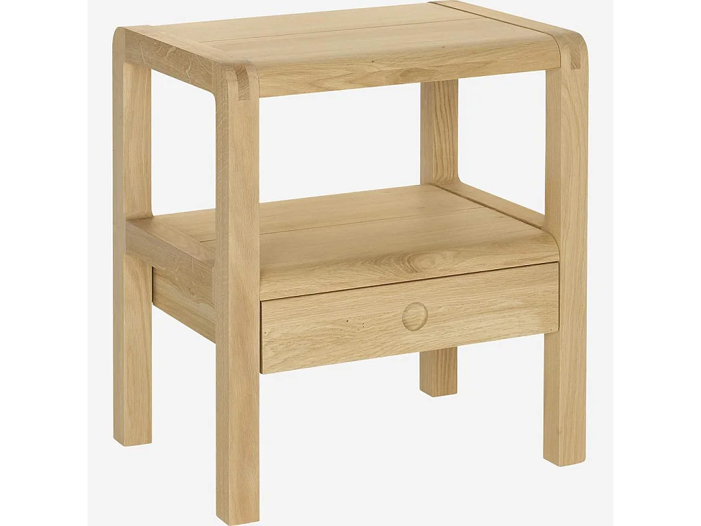 Habitat - Table de chevet en chêne - Naturel - Design by Simon Pengelly - Radus
