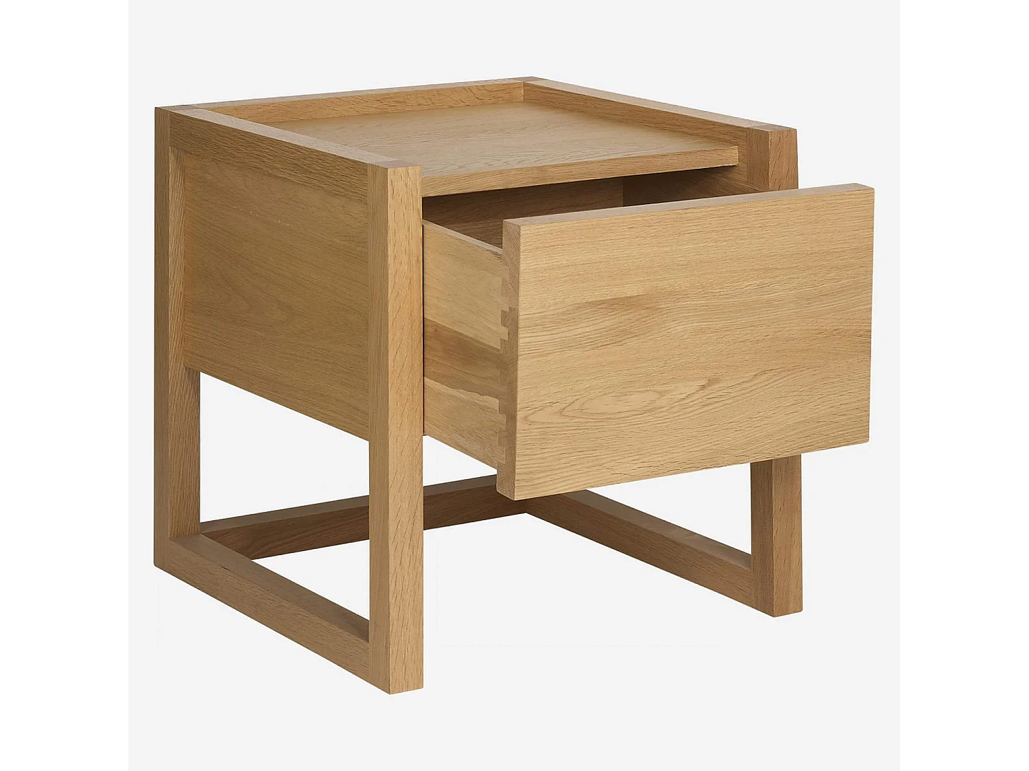 Table de chevet en chêne - Naturel - Design by Bethan Gray