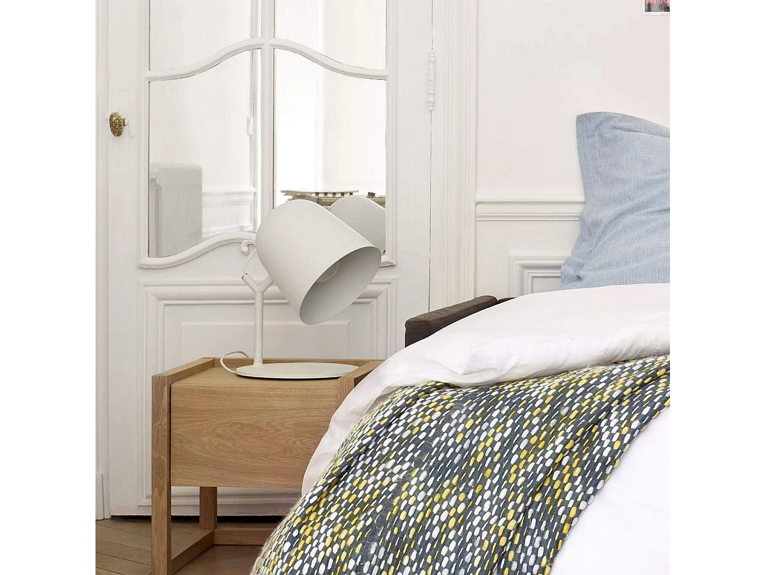 Table de chevet en chêne - Naturel - Design by Bethan Gray