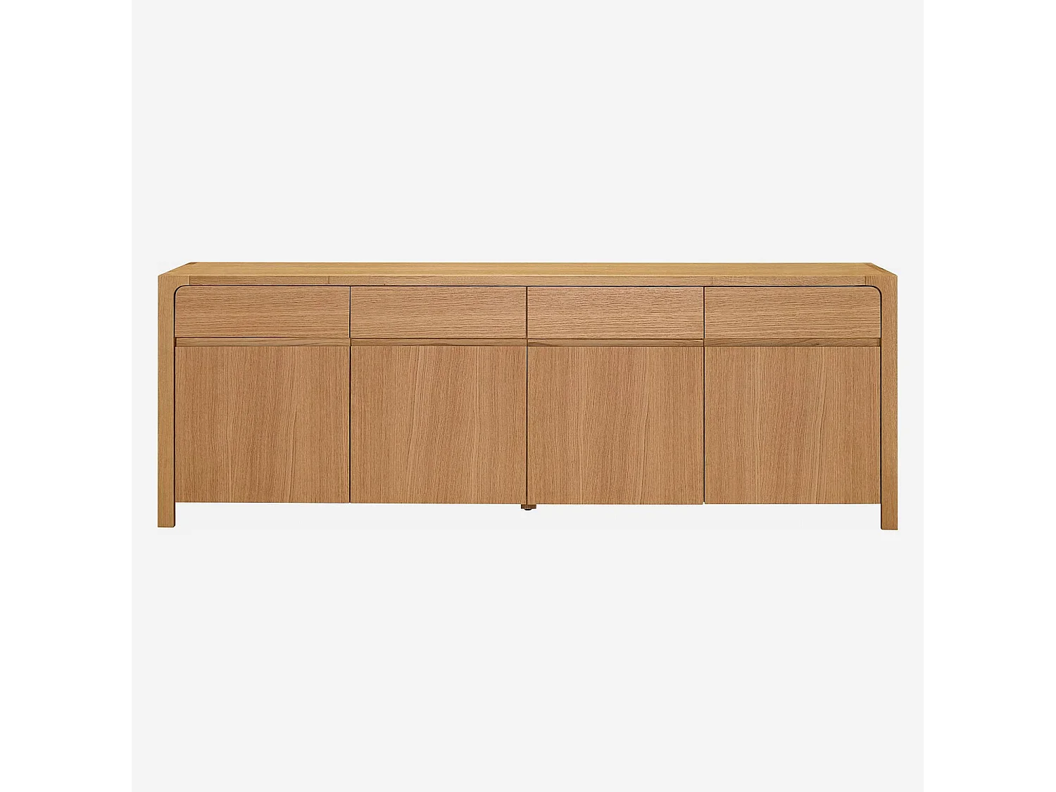 Habitat - Buffet 4 portes / 4 tiroirs en chêne - Design by Hélèna Pille - Ivoine