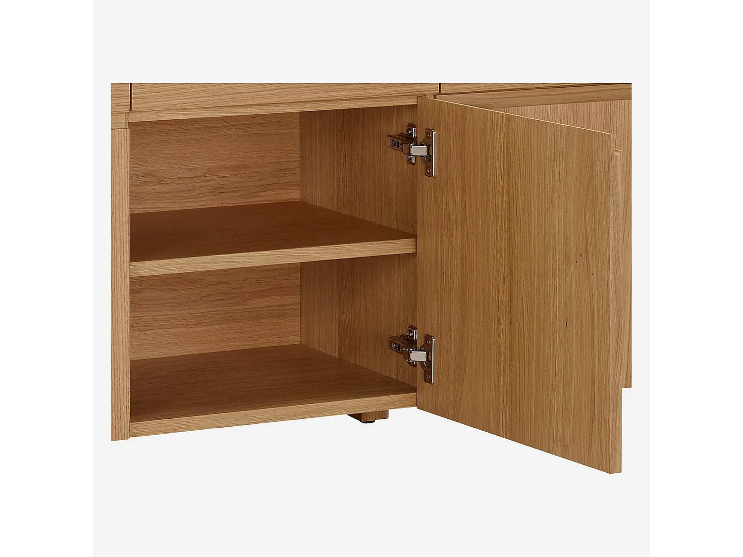 Habitat - Buffet 4 portes / 4 tiroirs en chêne - Design by Hélèna Pille - Ivoine