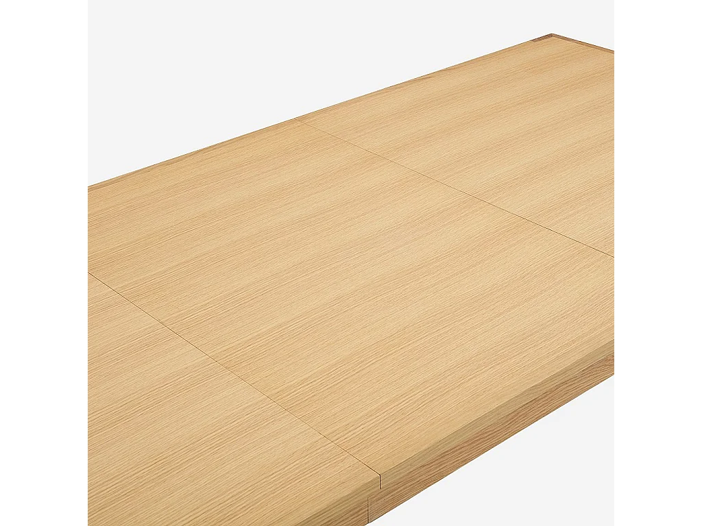 Habitat - Table rectangulaire extensible en chêne - Design by Hélèna Pille - Ivoine