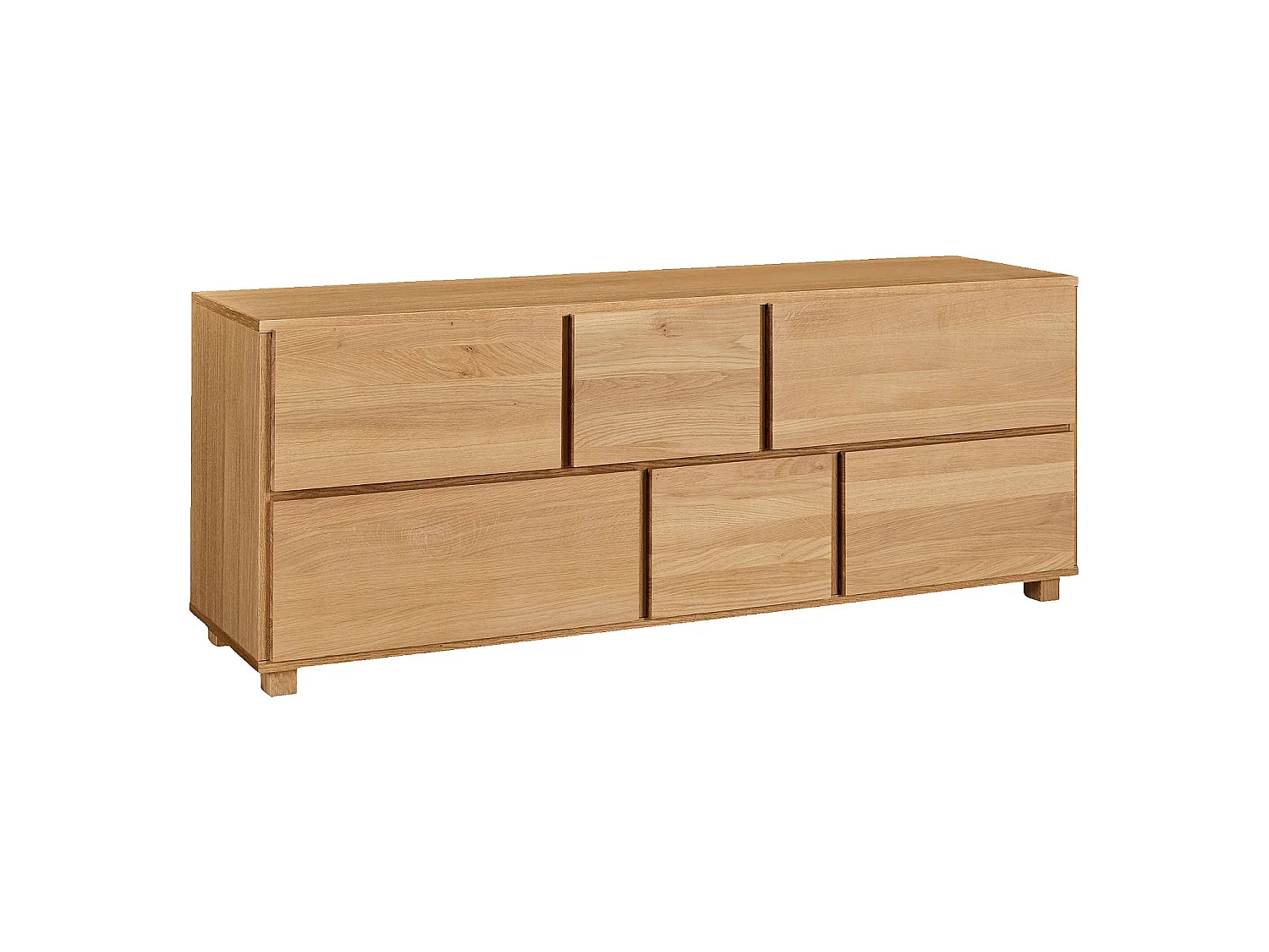 Habitat - Commode 6 tiroirs en chêne - Naturel - Design by Bethan Gray - Hanita