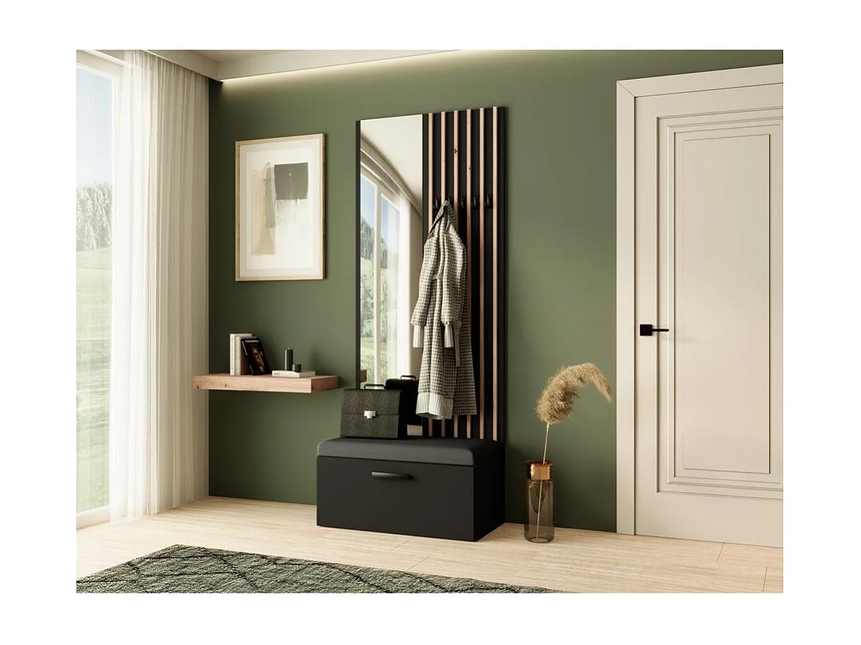 GARDEROBE Margaret II 81/203/43 avec lamelles et miroir