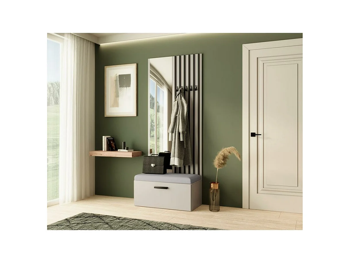 GARDEROBE Margaret II 81/203/43 avec lamelles et miroir