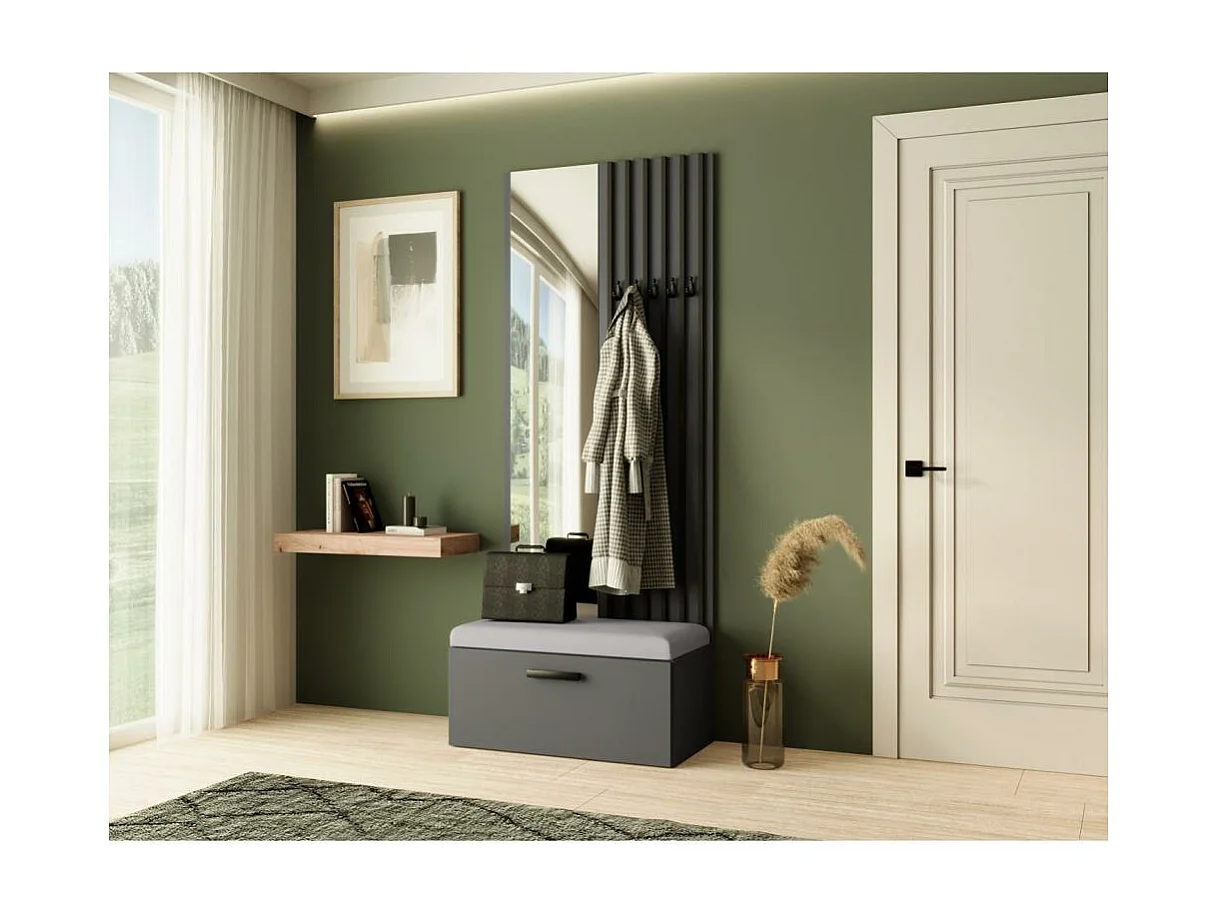 GARDEROBE Margaret II 81/203/43 avec lamelles et miroir
