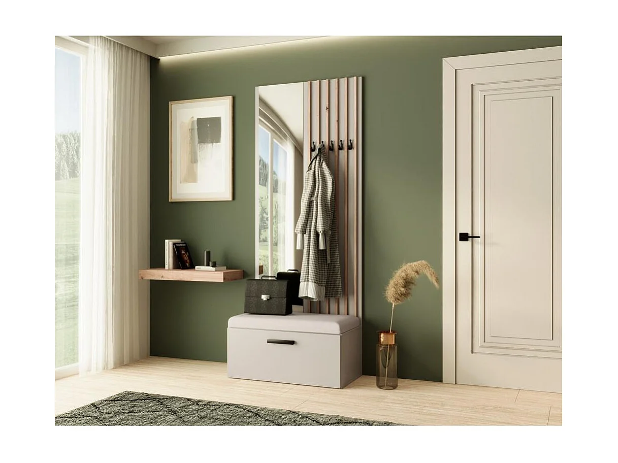 GARDEROBE Margaret II 81/203/43 avec lamelles et miroir