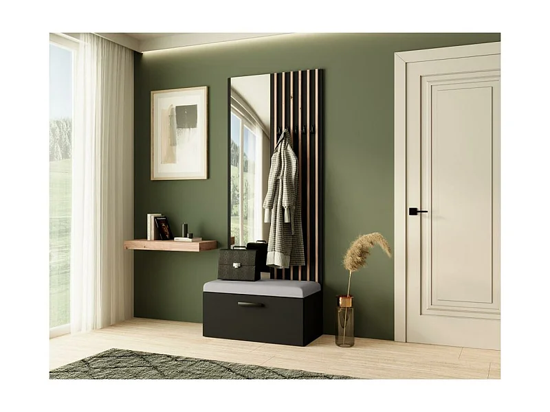 GARDEROBE Margaret II 81/203/43 avec lamelles et miroir