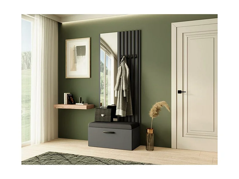 GARDEROBE Margaret II 81/203/43 avec lamelles et miroir