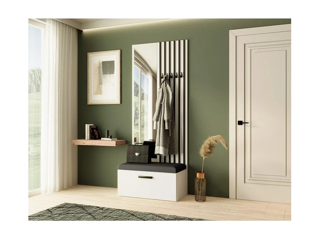GARDEROBE Margaret II 81/203/43 avec lamelles et miroir