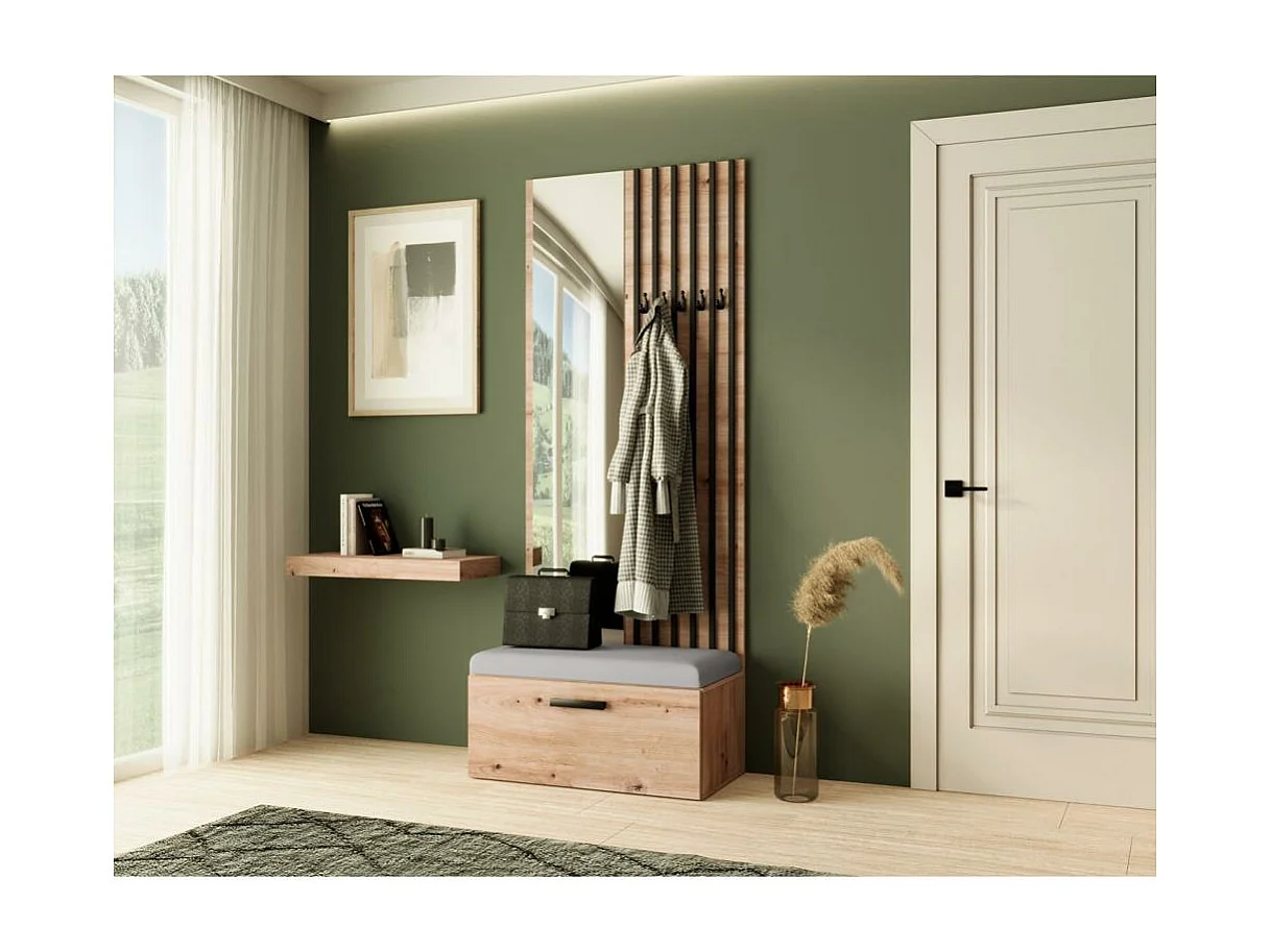 GARDEROBE Margaret II 81/203/43 avec lamelles et miroir